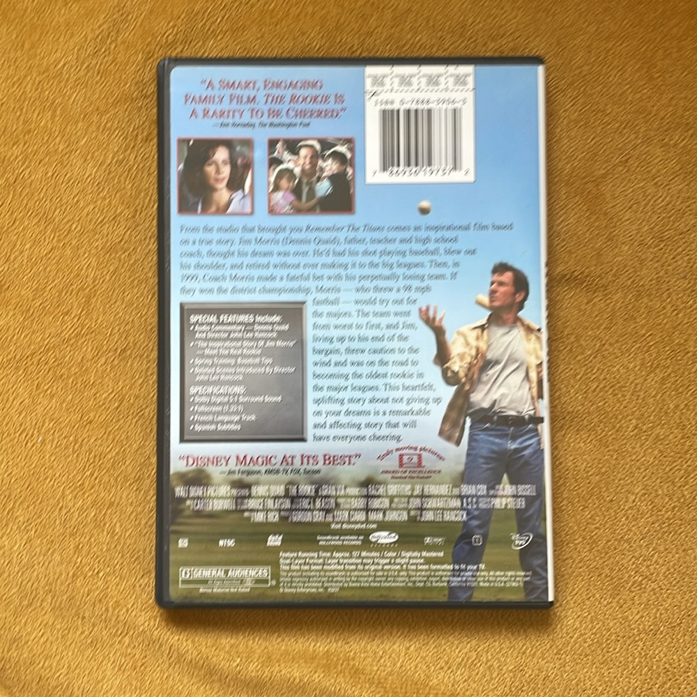 The Rookie DVD - Picture 2 of 2